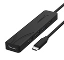 SABRENT MULTI-PUERTOS CONVERTER USB-C A USB-C (1)/ HDMI (1)/ USB-A (5) (HB-TC5P)