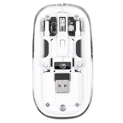 MANHATTAN RATON WIFI TRANSP/BLANCO (190275)