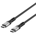 MANHATTAN CABLE USB-C A USB-C 1M NEGRO (356374)