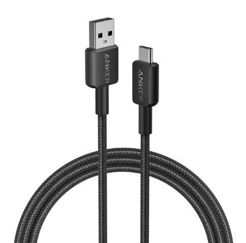 ANKER CABLE USB-A A USB-C 1.8M NEGRO (A81H6H11)