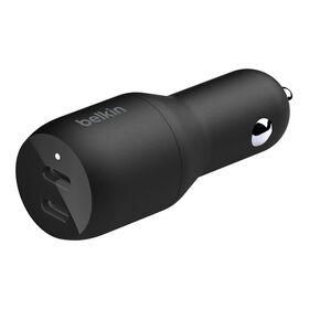 BELKIN APTADOR PARA CARRO USB-C 36W /USB-C 18Wx2 (CCB002BTBK)