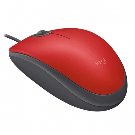 LOGITECH RATON USB M110 ROJO (910-006755)