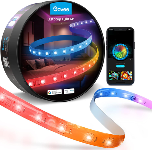 GOVEE LUCES LED RGBIC TIRA 5M (H61E11D1)