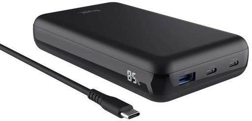 TRUST POWER BANK USB A(1) C(2) 20K mAh /100W/45W (25240)