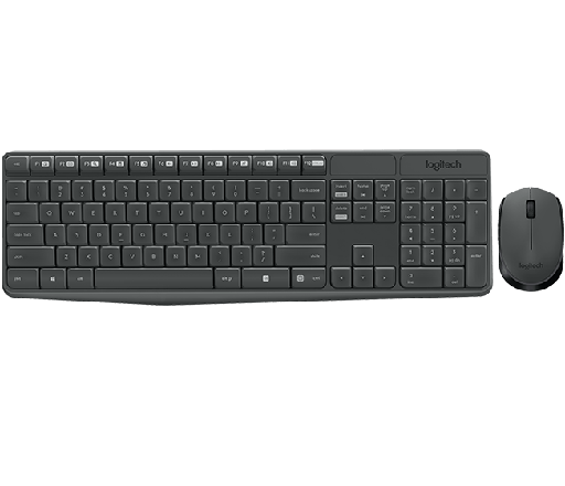 LOGITECH TECLADO&RATON WIFI ESP MK235 (920-007901)
